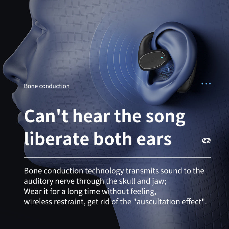 X6 Pro TWS Wireless Bluetooth Earphone Bone Conduction Anti-sweat Stereo Music Headset X6 Pro TWS Wireless Bluetooth Earphone Bone Conduction Anti-sweat Stereo Music Headset